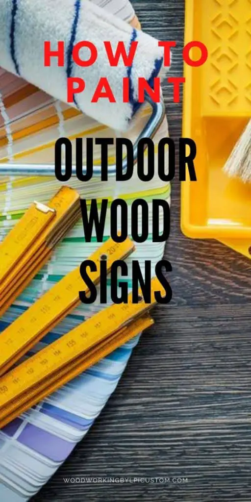 Paint For Outdoor Wood Signs, What Kind Do You Use? Woodworking By