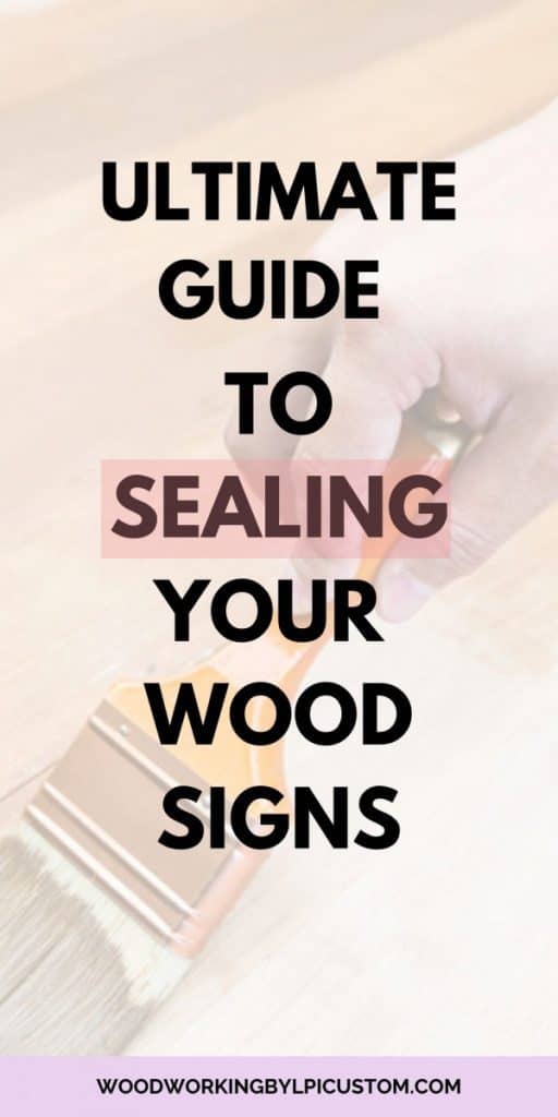 Woodworking By LPI Sealing Wood Signs