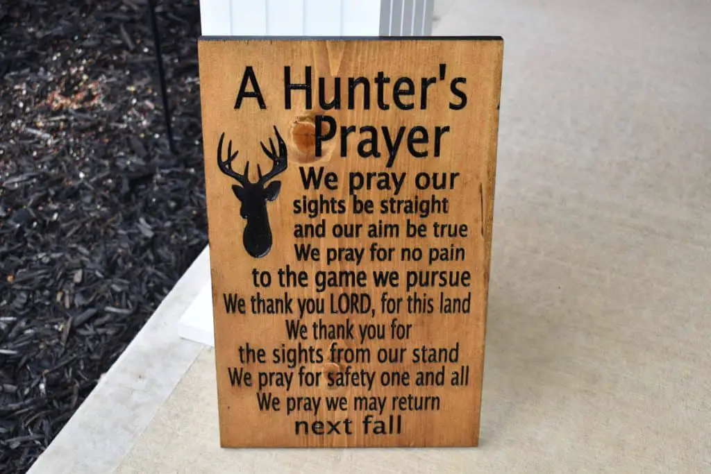 Woodworking By LPI - Hunters Prayer