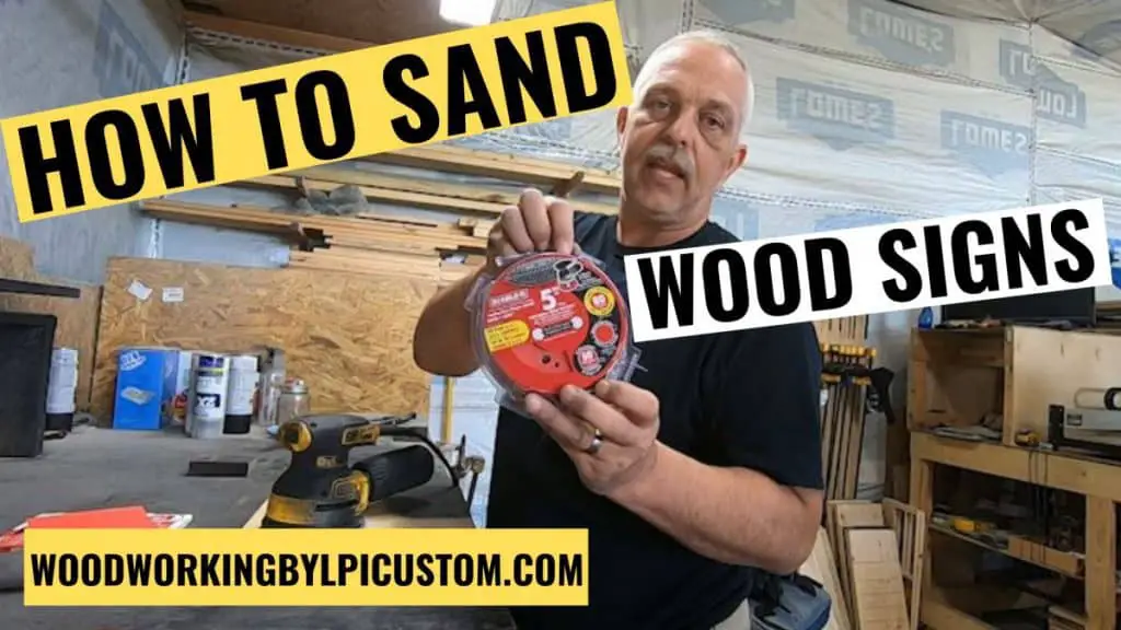 Woodworking By LPI - How to Sand Wood Signs