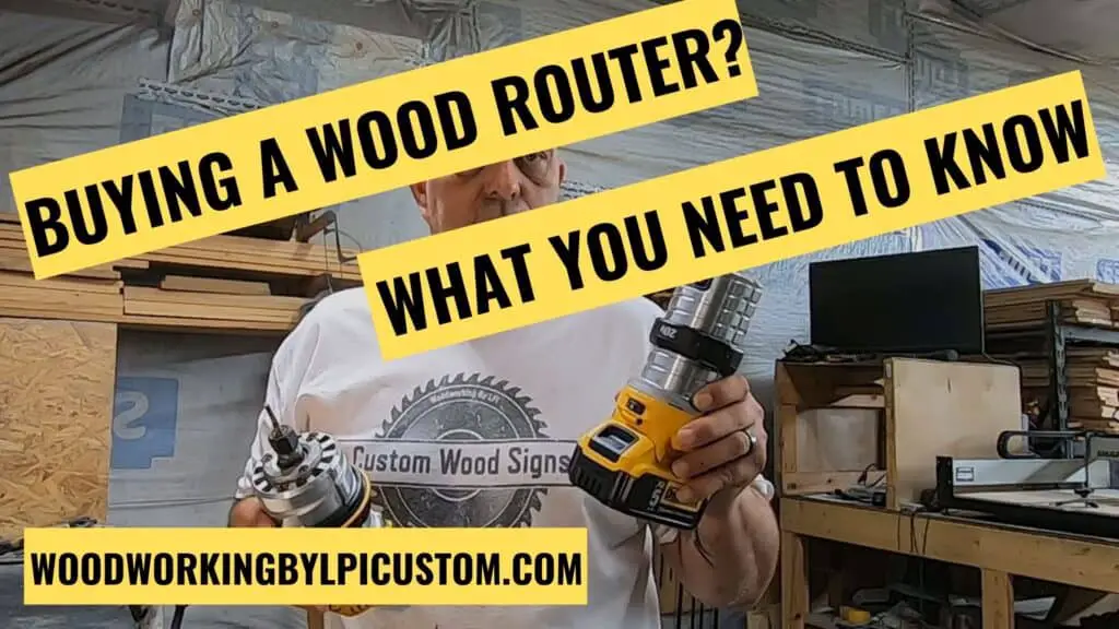 Best Router For Woodworking And Wood Signs DIY - Beginners