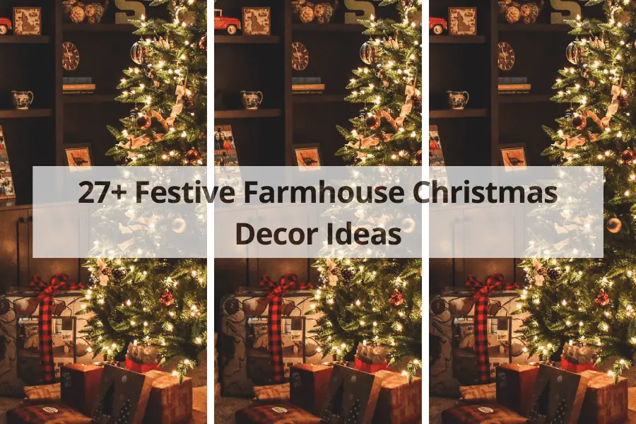 farmhouse Christmas tree