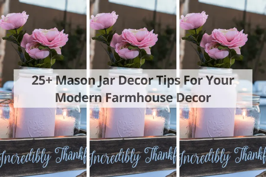 mason jar decor