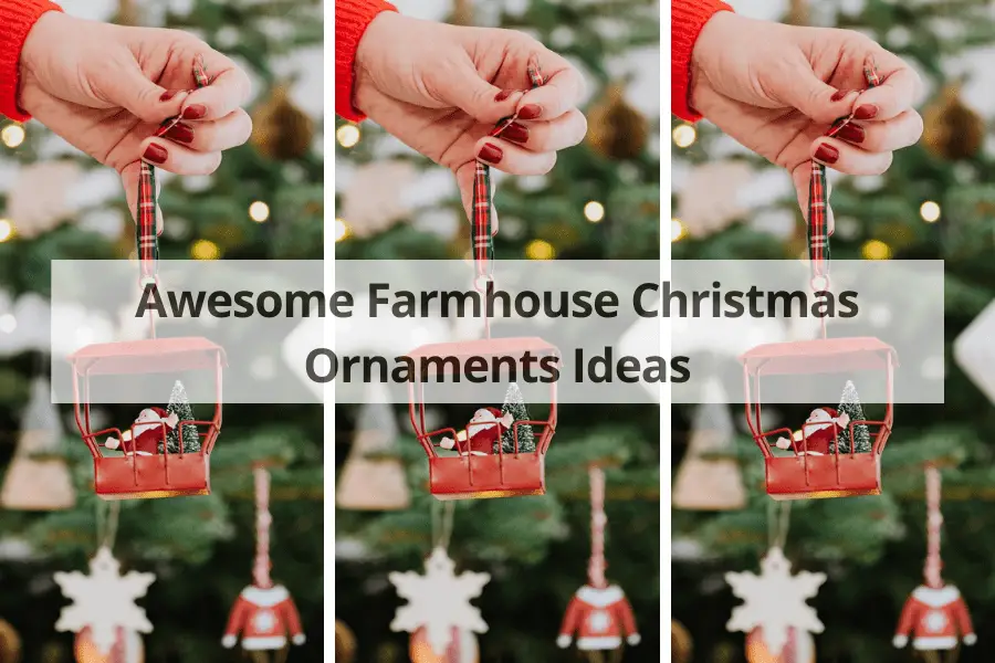 farmhouse christmas decor