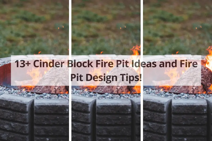 cinder block fire pit ideas