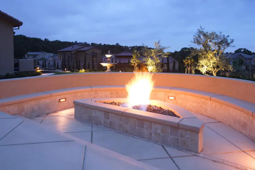 cinder block fire pit ideas