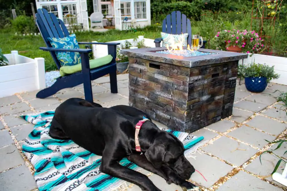 diy cinder block fire pit