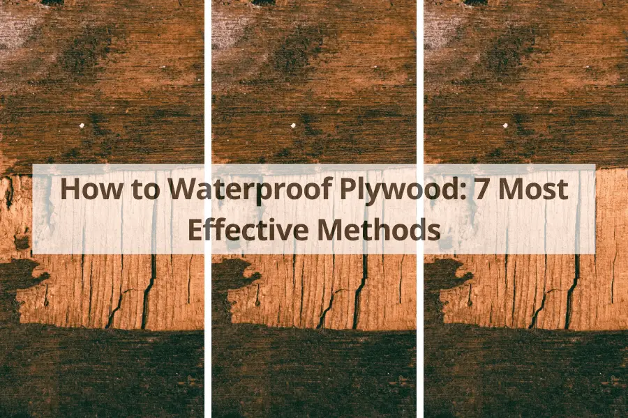 how to waterproof plywood