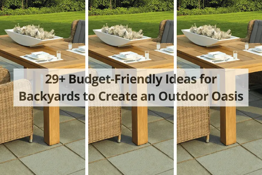 Cheap Backyard Makeover Ideas