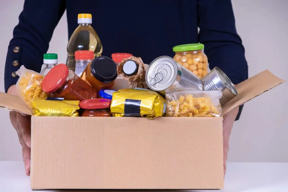 food pantry organization bins