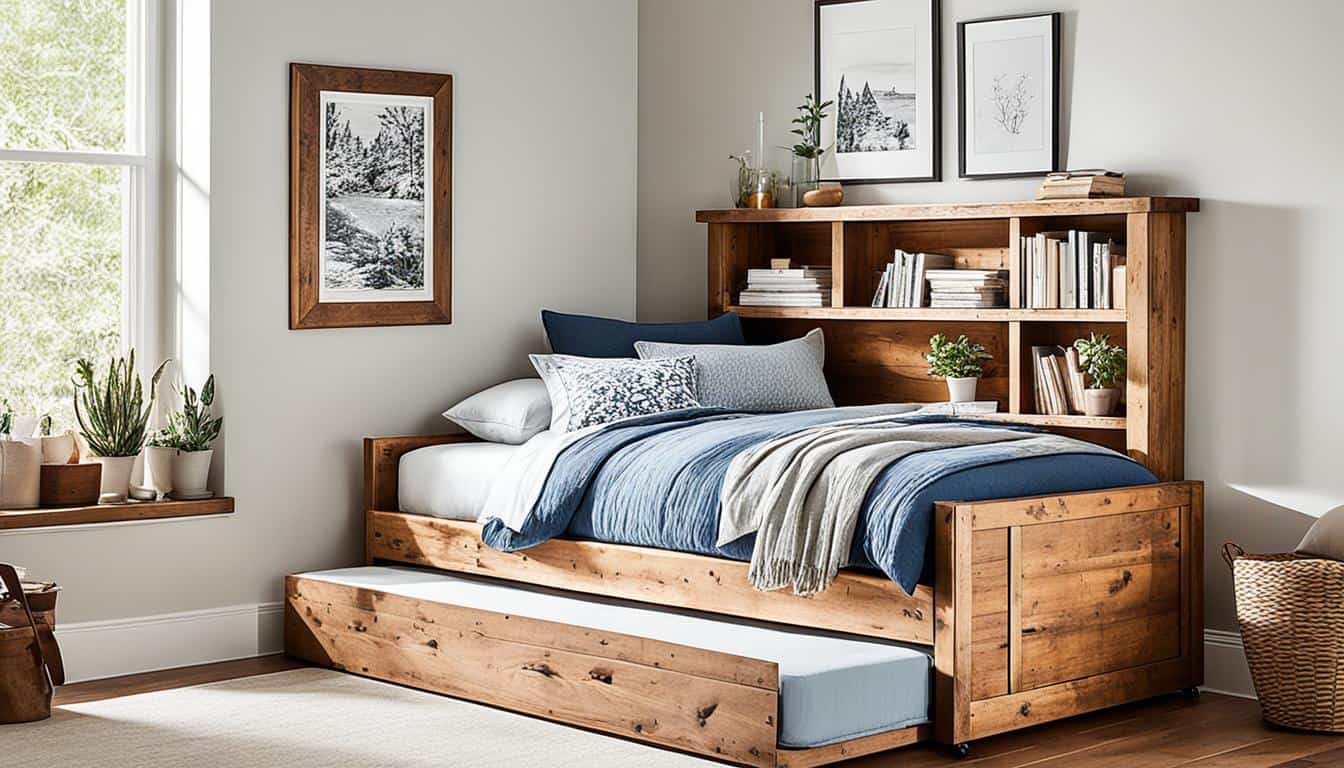 DIY trundle bed
