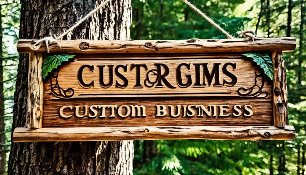 custom wood signs