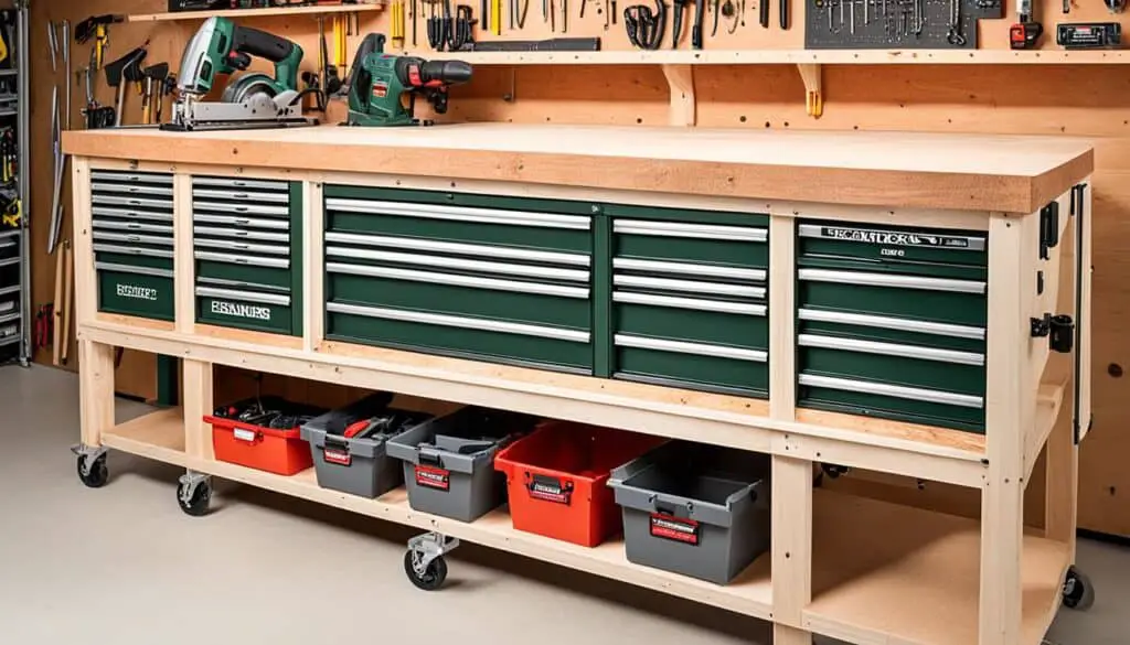 custom workbench dimensions