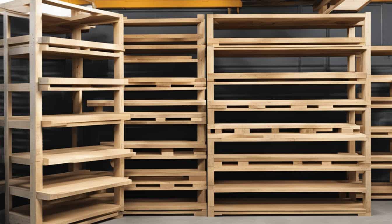 diy lumber rack