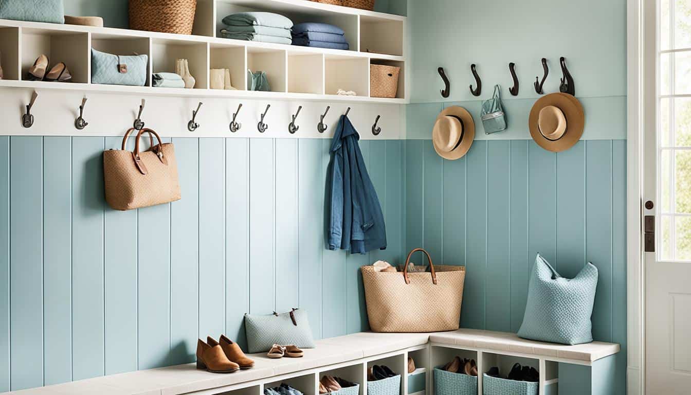 diy mudroom