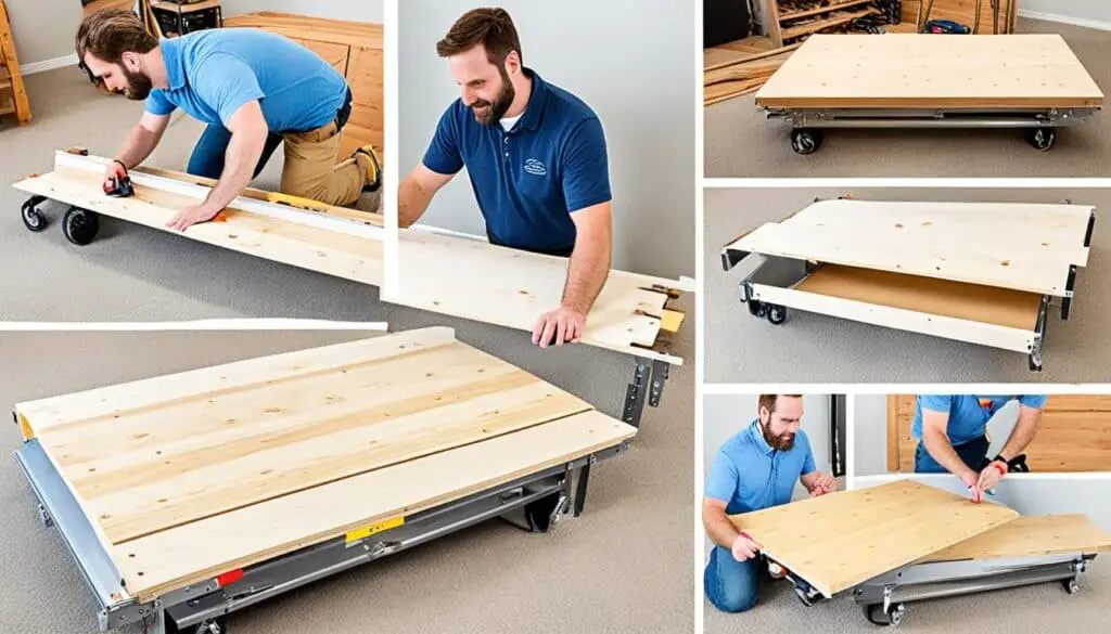 trundle bed construction steps